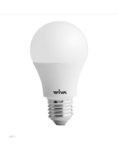 Ampoule LED Wiva 12100237 basique en verre opale D60 E27 3K